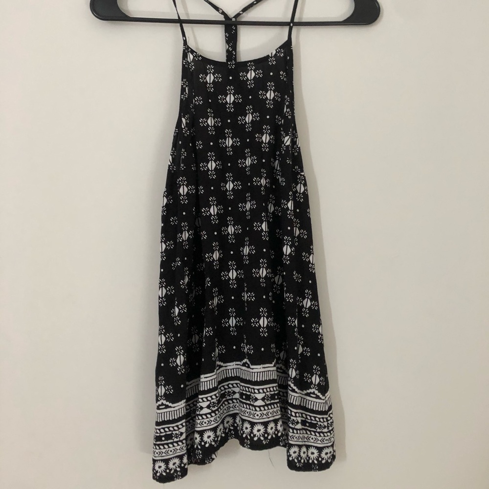 Black tank top